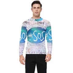 5 Seconds Of Summer Collage Quotes Men s Long Sleeve Rash Guard by nate14shop