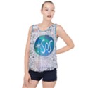 5 Seconds Of Summer Collage Quotes Bubble Hem Chiffon Tank Top View1