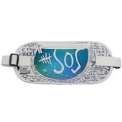 5 Seconds Of Summer Collage Quotes Rounded Waist Pouch by nate14shop