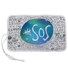 5 Seconds Of Summer Collage Quotes Pen Storage Case (s) by nate14shop