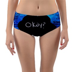 The Fault In Our Stars Reversible Mid-waist Bikini Bottoms by nate14shop