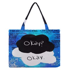 The Fault In Our Stars Zipper Medium Tote Bag by nate14shop