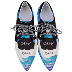 The Fault In Our Stars Pointed Oxford Shoes by nate14shop