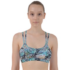 Panic At The Disco Lyric Quotes Line Them Up Sports Bra by nate14shop
