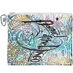 Panic At The Disco Lyric Quotes Canvas Cosmetic Bag (xxxl) by nate14shop