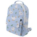 Duck-flower-seamless-pattern-background Flap Pocket Backpack (Small) View1
