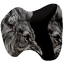 Angry Male Lion Head Support Cushion View4