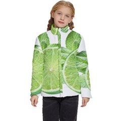 Lemon Clipart Kids  Puffer Bubble Jacket Coat