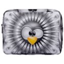 Owl-fluff-prance-animal-surprised Make Up Pouch (Large) View1