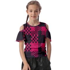 Cube-square-block-shape-creative Kids  Butterfly Cutout Tee by Amaryn4rt