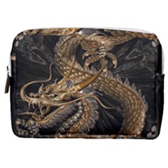 Fantasy Dragon Pentagram Make Up Pouch (medium)