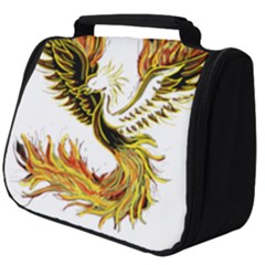 Phoenix-bird-fire-bright-red-swing Full Print Travel Pouch (big)