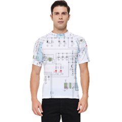 Circuits-electronics-atmel Men s Short Sleeve Rash Guard by Jancukart