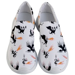 Dragon-phoenix-fire-bird-ancient Women s Lightweight Slip Ons