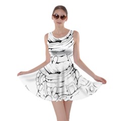 Astronaut-moon-space-astronomy Skater Dress