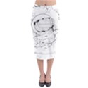 Astronaut-moon-space-astronomy Midi Pencil Skirt View1