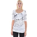 Astronaut-moon-space-astronomy Wide Neckline Tee View1