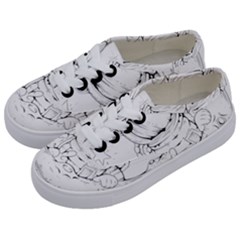 Astronaut-moon-space-astronomy Kids  Classic Low Top Sneakers