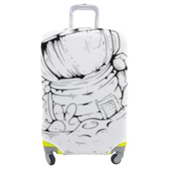 Astronaut-moon-space-astronomy Luggage Cover (Medium)