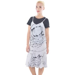 Astronaut-moon-space-astronomy Camis Fishtail Dress