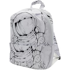 Astronaut-moon-space-astronomy Zip Up Backpack