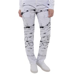 Astronaut-moon-space-astronomy Women s Casual Pants