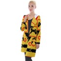 Gamer-geek-video-game-sign-fan Hooded Pocket Cardigan View1