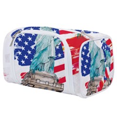 Statue Of Liberty Independence Day Poster Art Toiletries Pouch