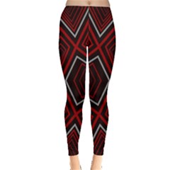 Abstract Pattern Geometric Backgrounds Leggings  by Eskimos