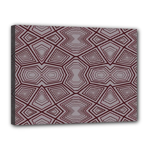 Abstract Pattern Geometric Backgrounds Canvas 16  X 12  (stretched) by Eskimos