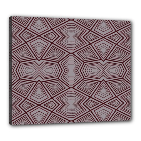 Abstract Pattern Geometric Backgrounds Canvas 24  X 20  (stretched) by Eskimos