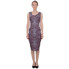 Abstract Pattern Geometric Backgrounds Sleeveless Pencil Dress by Eskimos