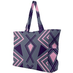 Abstract Pattern Geometric Backgrounds  Simple Shoulder Bag by Eskimos