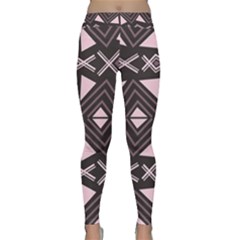 Abstract Pattern Geometric Backgrounds Classic Yoga Leggings by Eskimos