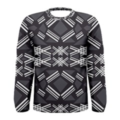 Abstract pattern geometric backgrounds  Men s Long Sleeve Tee