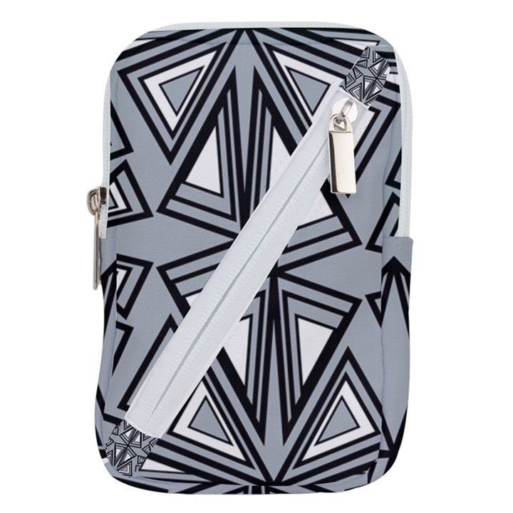 Abstract pattern geometric backgrounds   Belt Pouch Bag (Small)