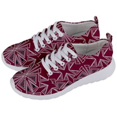 Abstract Pattern Geometric Backgrounds  Men s Lightweight Sports Shoes by Eskimos