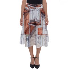 Rag-flats-onion-flats-llc-architecture-drawing Graffiti-architecture Perfect Length Midi Skirt