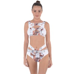 Rag-flats-onion-flats-llc-architecture-drawing Graffiti-architecture Bandaged Up Bikini Set 