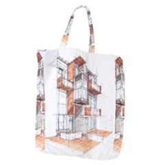 Rag-flats-onion-flats-llc-architecture-drawing Graffiti-architecture Giant Grocery Tote