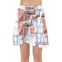 Rag-flats-onion-flats-llc-architecture-drawing Graffiti-architecture Wrap Front Skirt