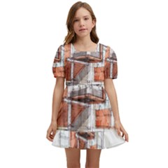 Rag-flats-onion-flats-llc-architecture-drawing Graffiti-architecture Kids  Short Sleeve Dolly Dress