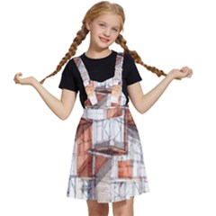 Rag-flats-onion-flats-llc-architecture-drawing Graffiti-architecture Kids  Apron Dress