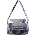 Skull-underwater-diving-skeleton-diving-head Courier Bag View3