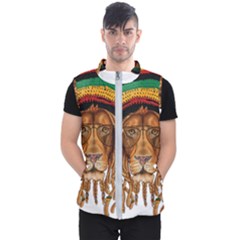 Lion Rastafari Men s Puffer Vest