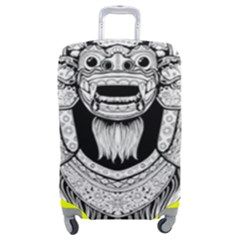 Balinese-art Barong-drawing-bali Luggage Cover (medium) by Jancukart