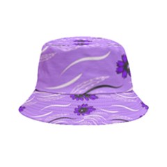 Folk Flowers Print Floral Pattern Ethnic Art Inside Out Bucket Hat by Eskimos