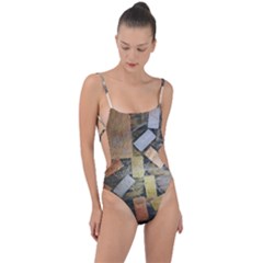 20220709 095839 Tie Strap One Piece Swimsuit