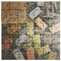 All that glitters is gold  Wooden Puzzle Square View1