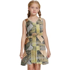 All That Glitters Is Gold  Kids  Sleeveless Tiered Mini Dress